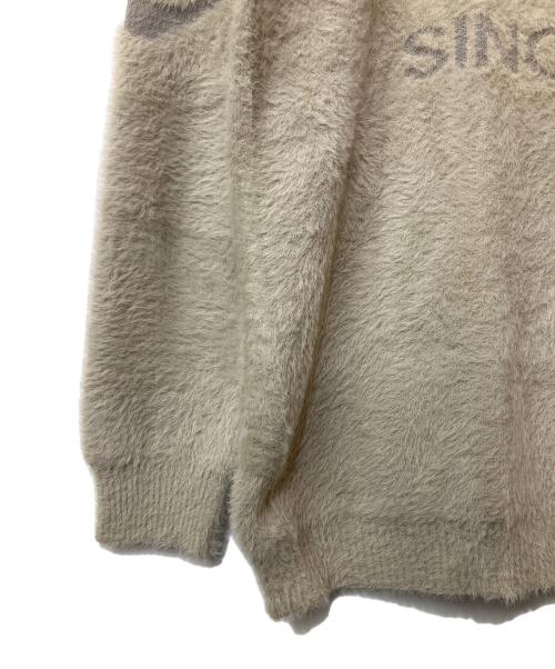 BOLINI（ボリーニ）BOLINI (ボリーニ) 厚手ニット ベージュ サイズ:48の古着・服飾アイテム