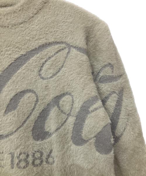 BOLINI（ボリーニ）BOLINI (ボリーニ) 厚手ニット ベージュ サイズ:48の古着・服飾アイテム