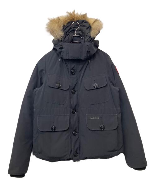 CANADA GOOSE（カナダグース）CANADA GOOSE (カナダグース) ダウンジャケット ネイビー サイズ:Lの古着・服飾アイテム