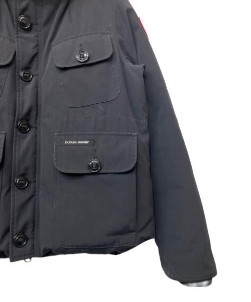 CANADA GOOSE（カナダグース）CANADA GOOSE (カナダグース) ダウンジャケット ネイビー サイズ:Lの古着・服飾アイテム