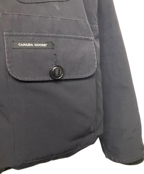 CANADA GOOSE（カナダグース）CANADA GOOSE (カナダグース) ダウンジャケット ネイビー サイズ:Lの古着・服飾アイテム