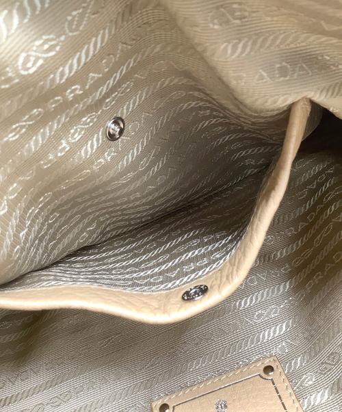 PRADA（プラダ）PRADA (プラダ) トートバッグ ベージュの古着・服飾アイテム