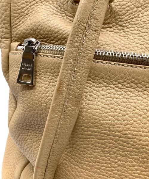 PRADA（プラダ）PRADA (プラダ) トートバッグ ベージュの古着・服飾アイテム