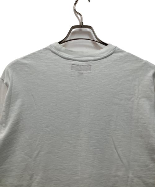 SUPREME（シュプリーム）SUPREME (シュプリーム) ロングスリーブカットソー ホワイト×レッド サイズ:Mの古着・服飾アイテム