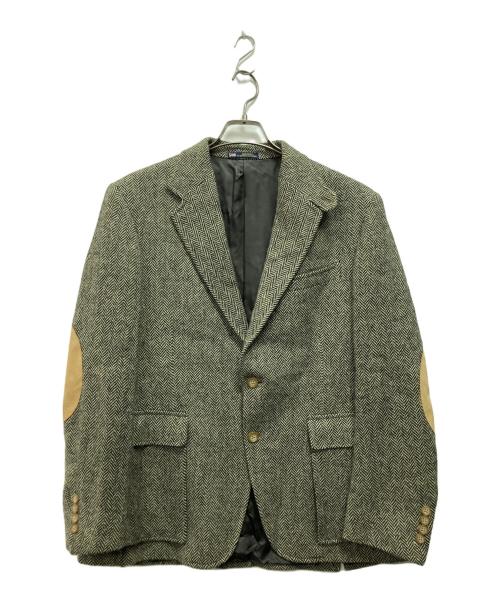 POLO RALPH LAUREN（ポロ・ラルフローレン）POLO RALPH LAUREN (ポロ・ラルフローレン) テーラードジャケット ブラック×ベージュ サイズ:40の古着・服飾アイテム