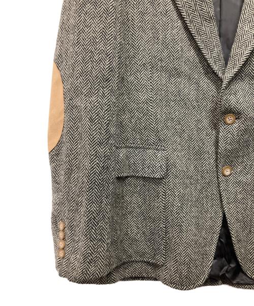 POLO RALPH LAUREN（ポロ・ラルフローレン）POLO RALPH LAUREN (ポロ・ラルフローレン) テーラードジャケット ブラック×ベージュ サイズ:40の古着・服飾アイテム