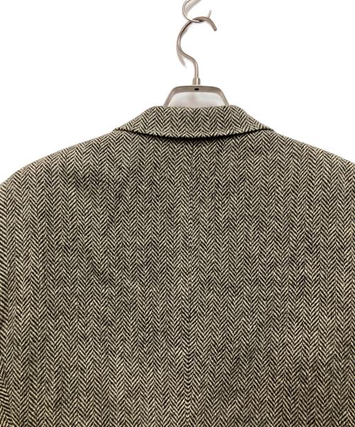 POLO RALPH LAUREN（ポロ・ラルフローレン）POLO RALPH LAUREN (ポロ・ラルフローレン) テーラードジャケット ブラック×ベージュ サイズ:40の古着・服飾アイテム