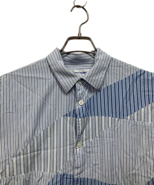 COMME des GARCONS SHIRT（コムデギャルソンシャツ）COMME des GARCONS SHIRT (コムデギャルソンシャツ) 長袖シャツ ホワイト×ブルー サイズ:Mの古着・服飾アイテム
