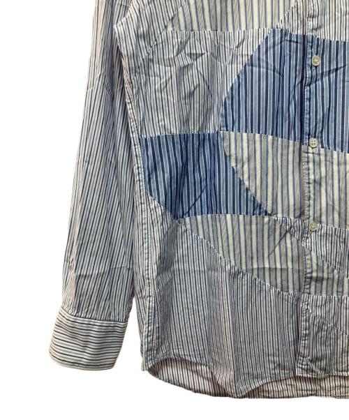 COMME des GARCONS SHIRT（コムデギャルソンシャツ）COMME des GARCONS SHIRT (コムデギャルソンシャツ) 長袖シャツ ホワイト×ブルー サイズ:Mの古着・服飾アイテム