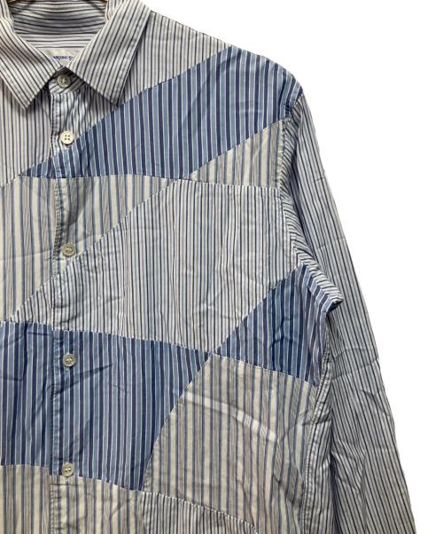 COMME des GARCONS SHIRT（コムデギャルソンシャツ）COMME des GARCONS SHIRT (コムデギャルソンシャツ) 長袖シャツ ホワイト×ブルー サイズ:Mの古着・服飾アイテム