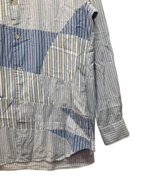 COMME des GARCONS SHIRT（コムデギャルソンシャツ）COMME des GARCONS SHIRT (コムデギャルソンシャツ) 長袖シャツ ホワイト×ブルー サイズ:Mの古着・服飾アイテム