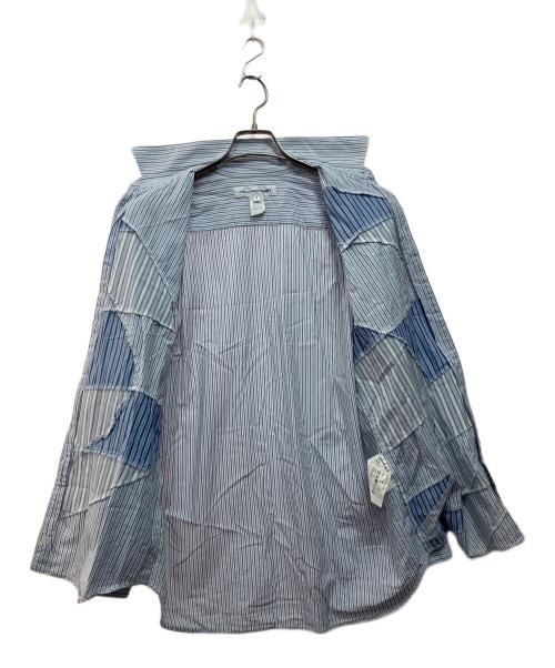 COMME des GARCONS SHIRT（コムデギャルソンシャツ）COMME des GARCONS SHIRT (コムデギャルソンシャツ) 長袖シャツ ホワイト×ブルー サイズ:Mの古着・服飾アイテム