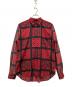 BLACK COMME des GARCONS（ブラックコムデギャルソン）の古着「長袖シャツ」｜ブラック×レッド