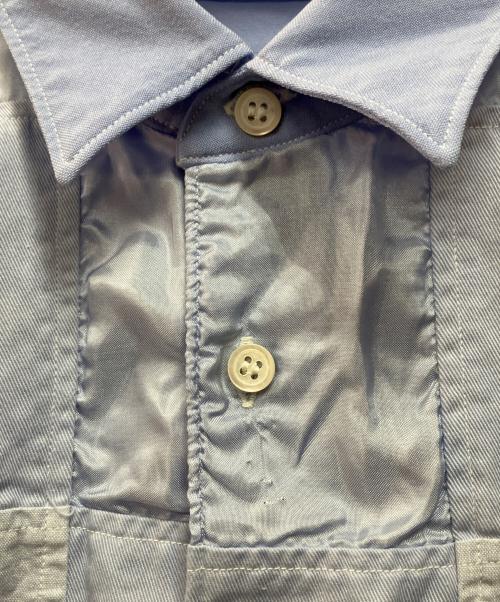 COMME des GARCONS SHIRT（コムデギャルソンシャツ）COMME des GARCONS SHIRT (コムデギャルソンシャツ) 長袖シャツ ブルー サイズ:Sの古着・服飾アイテム