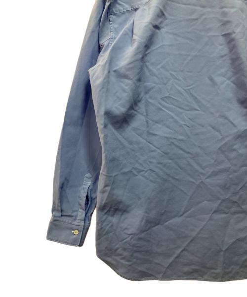 COMME des GARCONS SHIRT（コムデギャルソンシャツ）COMME des GARCONS SHIRT (コムデギャルソンシャツ) 長袖シャツ ブルー サイズ:Sの古着・服飾アイテム