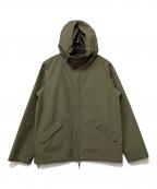 OPENING ACT×+phenix.）の古着「GORE‑TEX INFINIUM ビッグフードマウンテンパーカージャケット」｜ブラウン