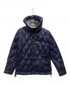 BURBERRY BLACK LABELバーバリーブラックレーベル）の古着「キルティングダウンジャケット」｜ネイビー