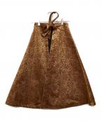 Ameriアメリ）の古着「ラップスカート」｜ブラウン