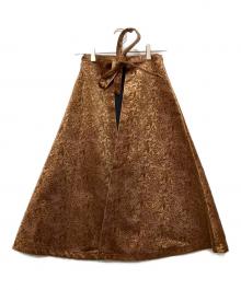 Ameri（アメリ）の古着「ラップスカート」｜ブラウン