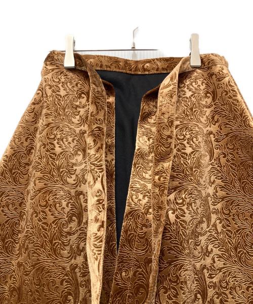 Ameri（アメリ）AMERI (アメリ) ラップスカート ブラウン サイズ:Mの古着・服飾アイテム