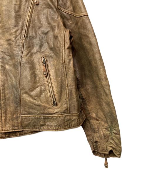 wilsons leather（ウィルソンズレザー）wilsons leather (ウィルソンズレザー) レザージャケット ブラウン サイズ:XLの古着・服飾アイテム