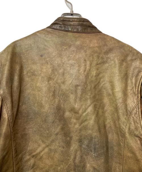 wilsons leather（ウィルソンズレザー）wilsons leather (ウィルソンズレザー) レザージャケット ブラウン サイズ:XLの古着・服飾アイテム
