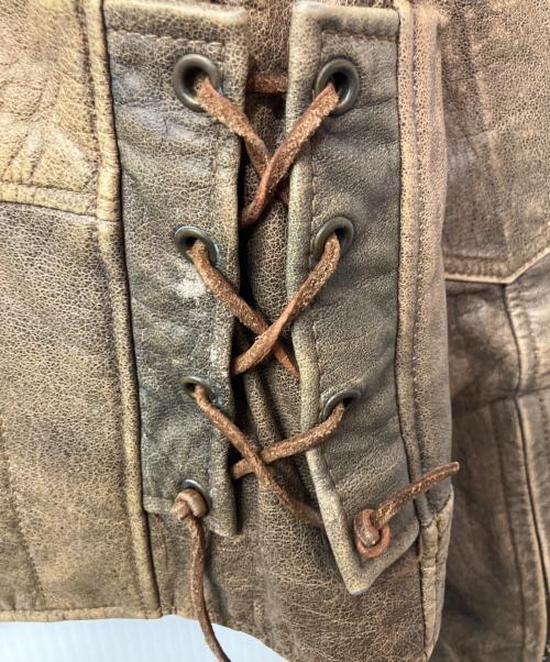 wilsons leather（ウィルソンズレザー）wilsons leather (ウィルソンズレザー) レザージャケット ブラウン サイズ:XLの古着・服飾アイテム