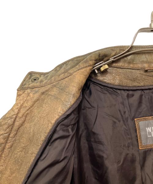 wilsons leather（ウィルソンズレザー）wilsons leather (ウィルソンズレザー) レザージャケット ブラウン サイズ:XLの古着・服飾アイテム