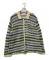 JOURNAL STANDARD relume（ジャーナルスタンダード レリューム）の古着「薄手カーディガン」｜グリーン×パープル
