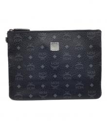 MCM（エムシーエム）の古着「セカンドバッグ」｜ブラック