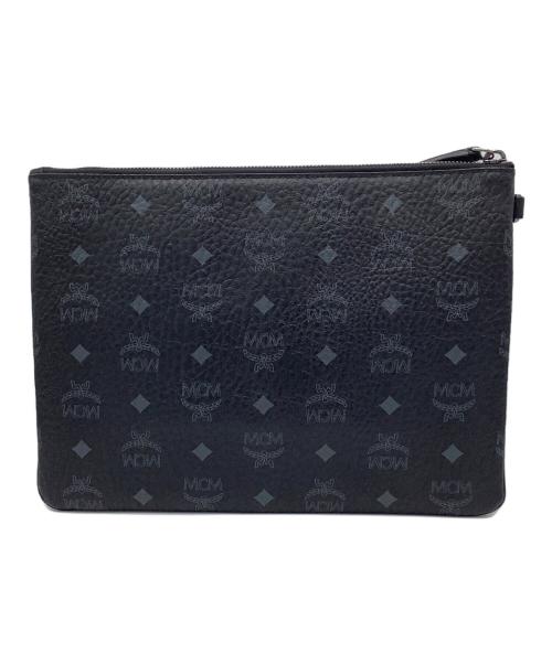 MCM（エムシーエム）MCM (エムシーエム) セカンドバッグ ブラックの古着・服飾アイテム