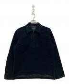 MARGARET HOWELLマーガレットハウエル）の古着「長袖シャツ」｜ネイビー