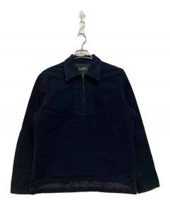 中古・古着通販】COMOLI (コモリ) 長袖シャツ ネイビー サイズ:2