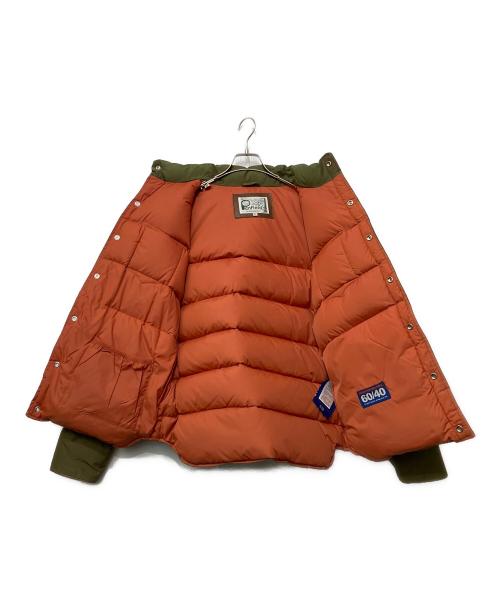 Pen Field（ペンフィールド）Pen Field (ペンフィールド) ダウンジャケット ブラウン×グリーン サイズ:Mの古着・服飾アイテム