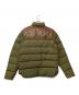 Pen Field (ペンフィールド) ダウンジャケット ブラウン×グリーン サイズ:M：8000円