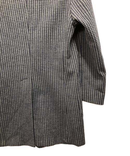 BOGLIOLI（ボリオリ）BOGLIOLI (ボリオリ) ウールコート グレー×ネイビー サイズ:44の古着・服飾アイテム