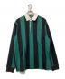 adidas（アディダス）の古着「ゴルフウェア(トップス)」｜グリーン×ブラック