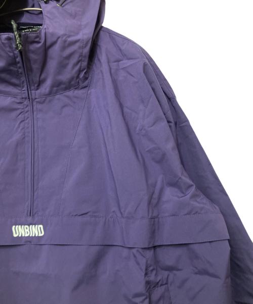 UNBIND（アンバインド）UNBIND (アンバインド) アノラックパーカー パープル サイズ:L 未使用品の古着・服飾アイテム