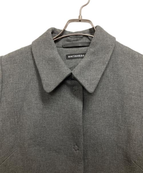 marimekko（マリメッコ）marimekko (マリメッコ) ロングコート グレー サイズ:不明の古着・服飾アイテム