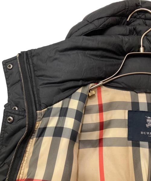 BURBERRY LONDON（バーバリーロンドン）BURBERRY LONDON (バーバリーロンドン) ダウンコート ブラック サイズ:9号の古着・服飾アイテム