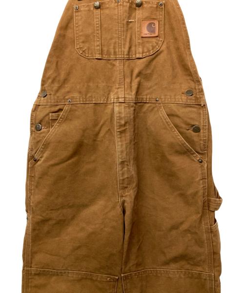 CarHartt（カーハート）CarHartt (カーハート) オーバーオール ベージュ サイズ:W32の古着・服飾アイテム