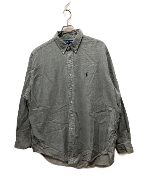 RALPH LAUREN（ラルフローレン）RALPH LAUREN (ラルフローレン) 長袖シャツ グレー サイズ:XLの古着・服飾アイテム