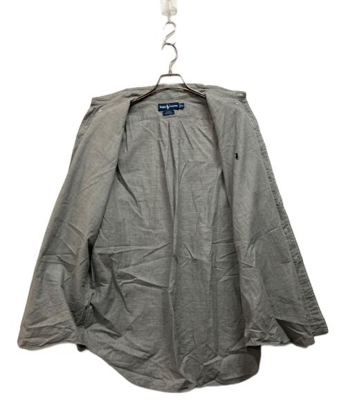 RALPH LAUREN（ラルフローレン）RALPH LAUREN (ラルフローレン) 長袖シャツ グレー サイズ:XLの古着・服飾アイテム
