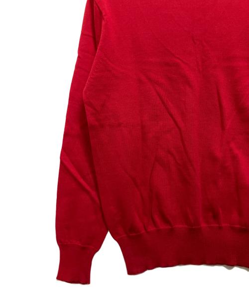 PAUL SMITH（ポールスミス）Paul Smith (ポールスミス) 薄手ニット レッド サイズ:Mの古着・服飾アイテム
