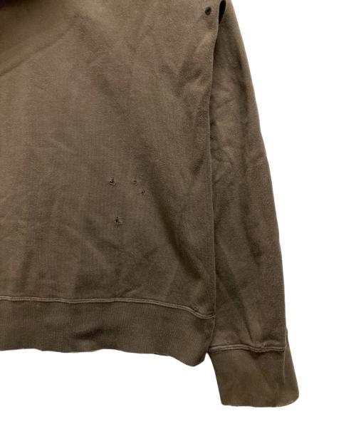 NUMBER (N)INE（ナンバーナイン）NUMBER (N)INE (ナンバーナイン) ジップパーカー ブラウン サイズ:4の古着・服飾アイテム