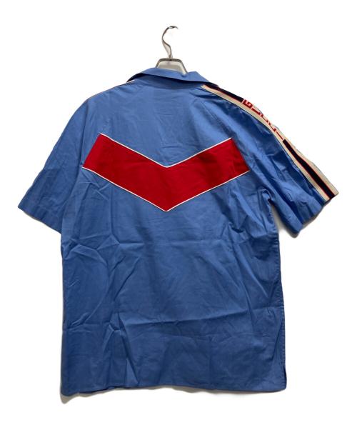 GUCCI（グッチ）GUCCI (グッチ) ボーリングシャツ スカイブルー サイズ:54の古着・服飾アイテム