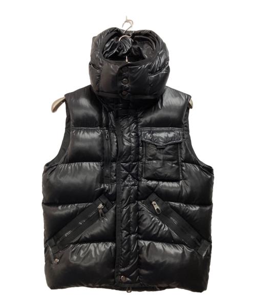 RLX RALPH LAUREN（アールエルエックスラルフローレン）RLX RALPH LAUREN (アールエルエックスラルフローレン) ダウンベスト ブラック サイズ:Sの古着・服飾アイテム