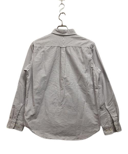 THE NORTHFACE PURPLELABEL（ザ・ノースフェイス パープルレーベル）THE NORTHFACE PURPLELABEL (ザ・ノースフェイス パープルレーベル) 長袖シャツ ホワイト×パープル サイズ:Mの古着・服飾アイテム