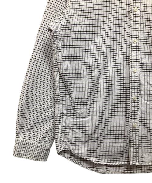 THE NORTHFACE PURPLELABEL（ザ・ノースフェイス パープルレーベル）THE NORTHFACE PURPLELABEL (ザ・ノースフェイス パープルレーベル) 長袖シャツ ホワイト×パープル サイズ:Mの古着・服飾アイテム