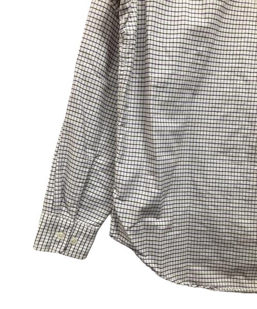 THE NORTHFACE PURPLELABEL（ザ・ノースフェイス パープルレーベル）THE NORTHFACE PURPLELABEL (ザ・ノースフェイス パープルレーベル) 長袖シャツ ホワイト×パープル サイズ:Mの古着・服飾アイテム